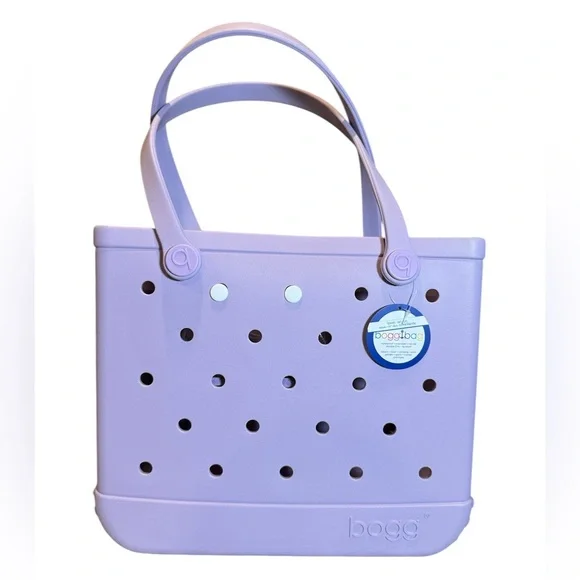 Baby Bogg Bag Pastel Purple Lilac Tote NWT 15”x13”x5.25” - Picture 1 of 5